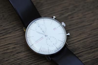 Junghans | nos photos de la Max Bill Chronoscope 100 Jahre Bauhaus